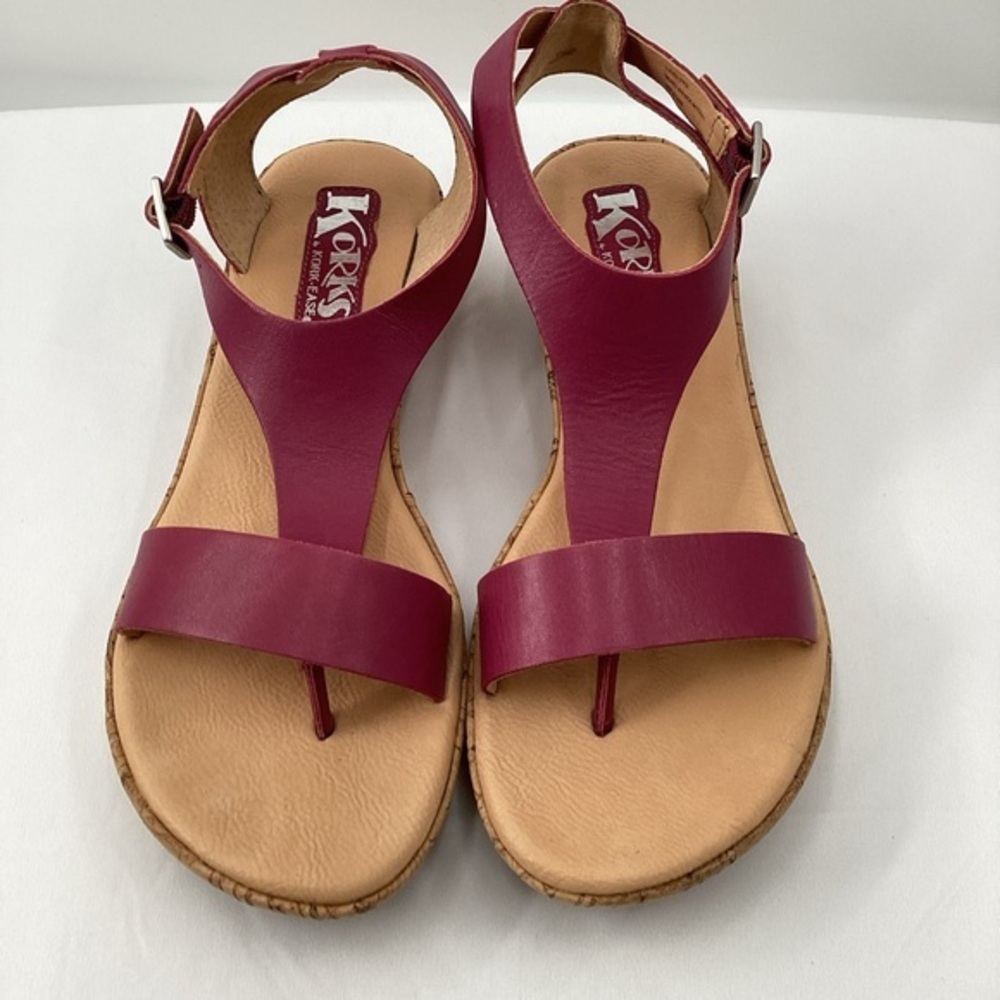 Korks  by Kork-Ease Sandals in Magenta